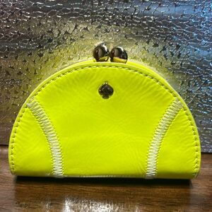 Kate spade tennis ball coin purse wallet
